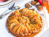 Gâteau aux pommes et noix de Grenoble