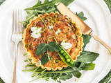 Quiche aux petits pois et lardons : une recette printanière