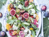 Salade figues tomate mozzarella