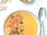 Soupe de carottes, orange et cumin