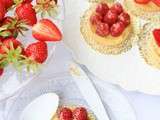 Tarte aux fraises ou tarte aux  framboises