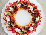 Tarte « Couronne de Fruits rouges »