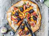 Tarte rustique aux fruits d’été