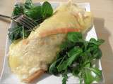 Crêpes aux endives et au jambon, béchamel au Maroilles