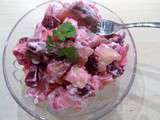 Salade rose terre-mer