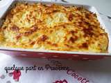 Gratin de chou fleur et pommes de terre