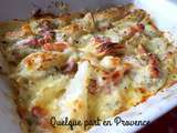 Gratin de fenouil aux lardons et comte