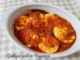 Oeufs en sauce piquante