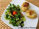 Pommes de terre farcies au roquefort