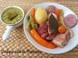 Pot au feu de cochon sauce ravigote