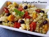 Salade de pates au pesto