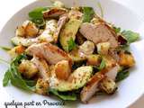 Salade de poulet avocat