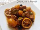 Saute de veau a la provencale