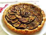 Tarte feuilletee aux aubergines