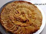 Tarte fine aux pommes