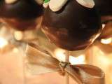 Christmas time : cakepops enneigés