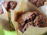 Muffins tout chocolat