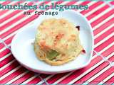 Bouchées de légumes au fromage