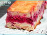 Cake invisible pomme framboise