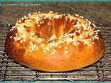 Couronne briochée au Thermomix deuxième version #Récap Galettes des rois