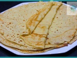 Crêpes ig bas à la farine FiberPasta®