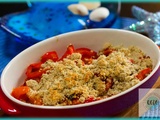 Crumble de légumes healthy