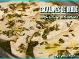 Escalopes de dinde au basilic et citron vert