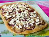 Focaccia aux oignons rouges et feta d’Ottolenghi