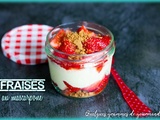 Fraises au mascarpone