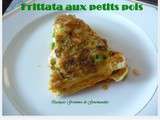 Frittata aux petits pois