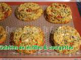 Galettes de lentilles et courgettes au chorizo