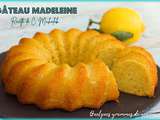 Gâteau Madeleine de Christophe Michalak