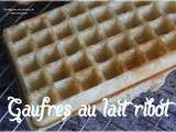 Gaufres au lait ribot