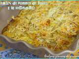 Gratin de pommes de terre à la moutarde