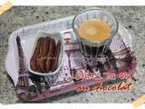 Langues de chat au chocolat