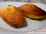 Madeleines au citron