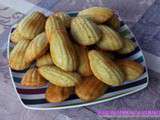 Madeleines salées au romarin