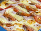 Millefeuille de dinde, tomate et fromage