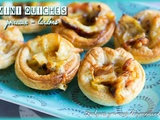 Mini quiches aux poireaux