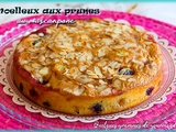 Moelleux aux prunes au mascarpone