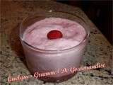 Mousse à la fraise allégée