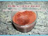 Mousse au chocolat magique au thermomix