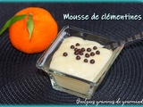 Mousse de clémentines