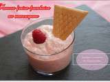 Mousse Fraise Framboise au mascarpone