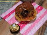 Muffins au Ferrero rocher