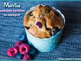 Muffins framboises myrtilles au mascarpone