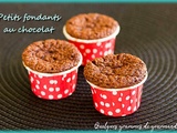 Petits fondants au chocolat