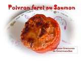 Poivron farci au saumon (Weight Watchers)