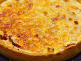 Quiche aux blancs de poireaux