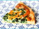 Quiche aux épinards et au gorgonzola